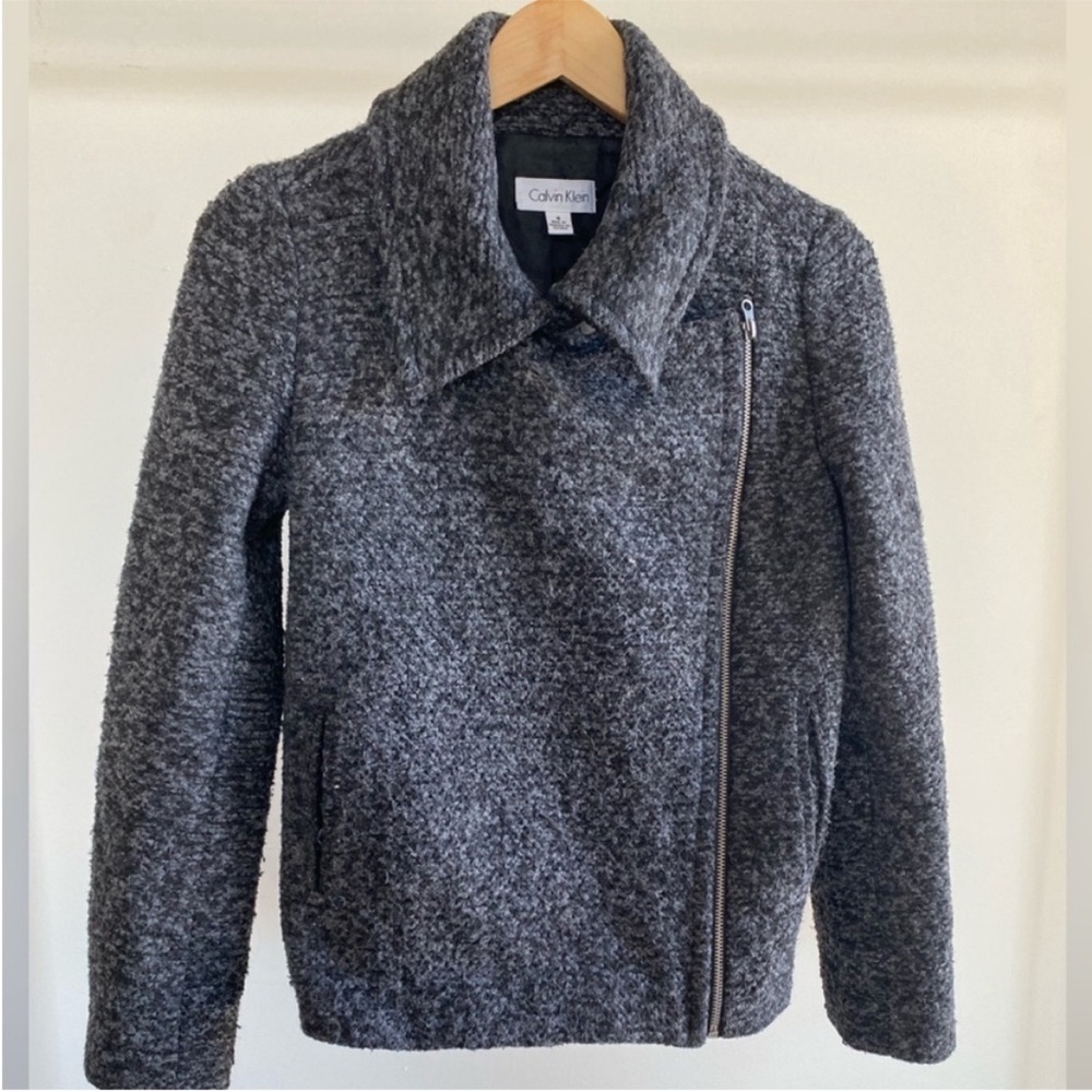 Calvin Klein Asymmetrical Zip Jacket